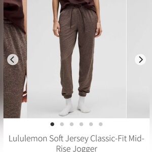 Lululemon Athletica Chocolate Brown Joggers